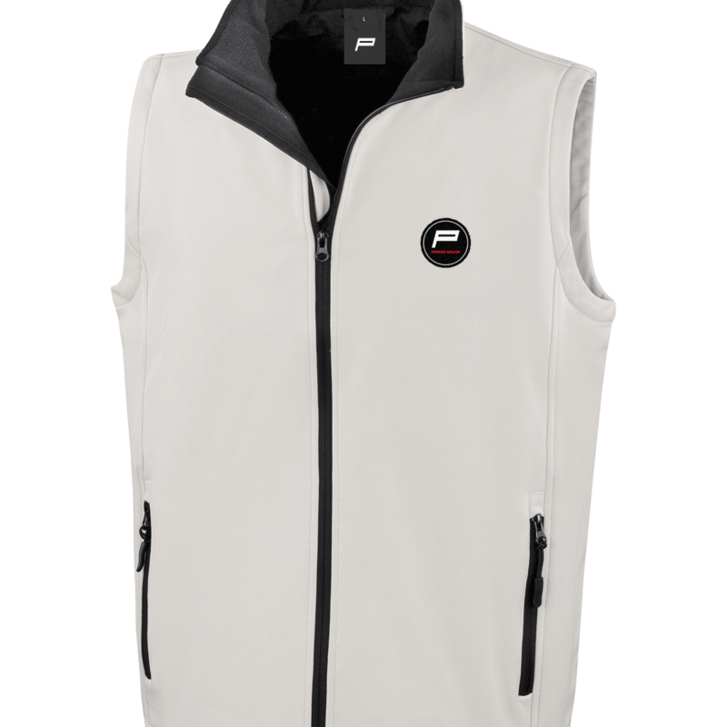 Tour Gilet White Proper Golfer
